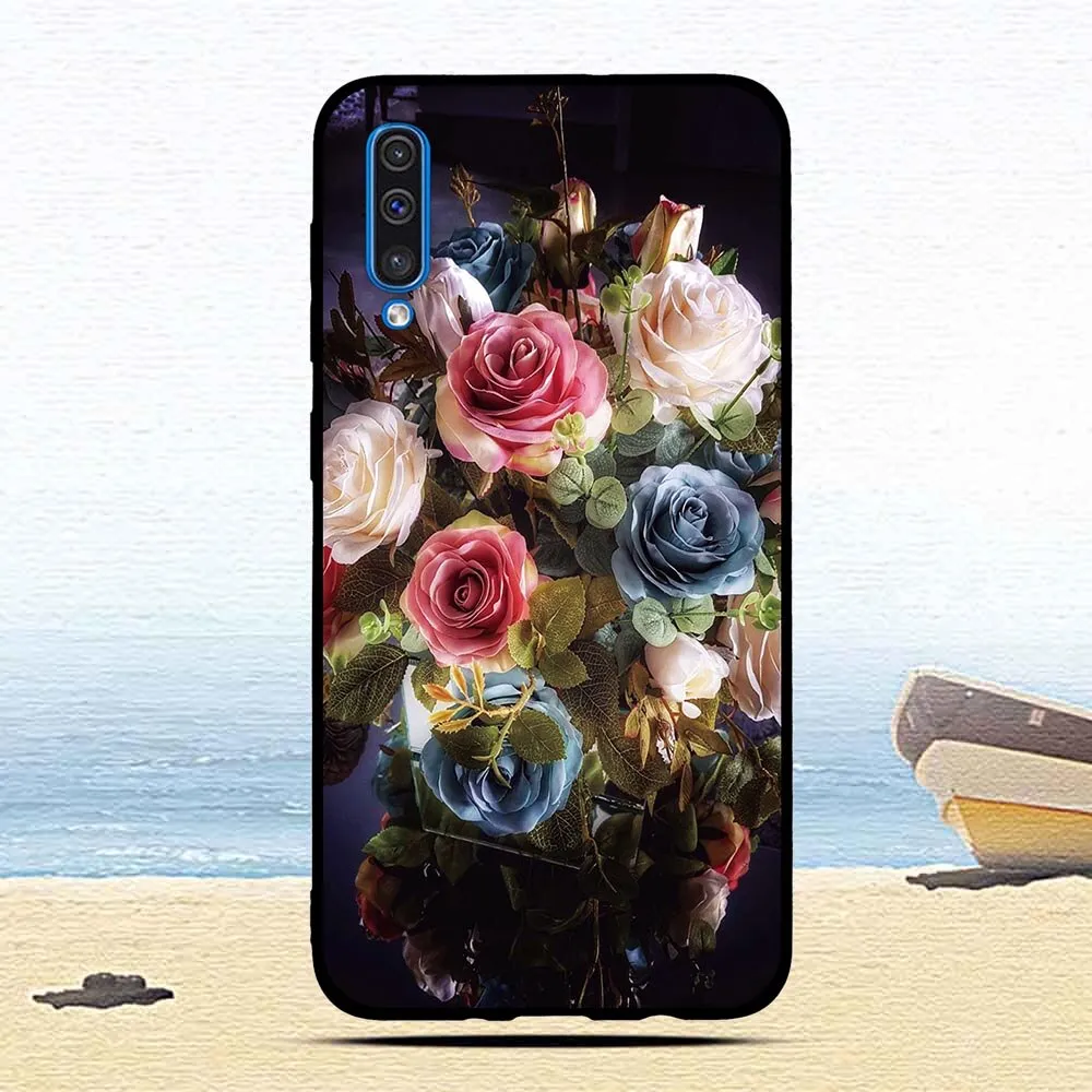 For Samsung Galaxy A50 Case Cartoon Animal Fashion Protective cover Luxury TPU Slicone cases mobile phone shells fundas coque