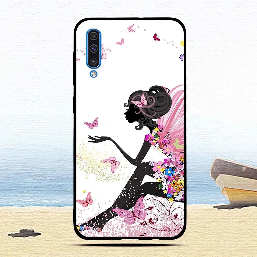 For Samsung Galaxy A50 Case Cartoon Animal Fashion Protective cover Luxury TPU Slicone cases mobile phone shells fundas coque