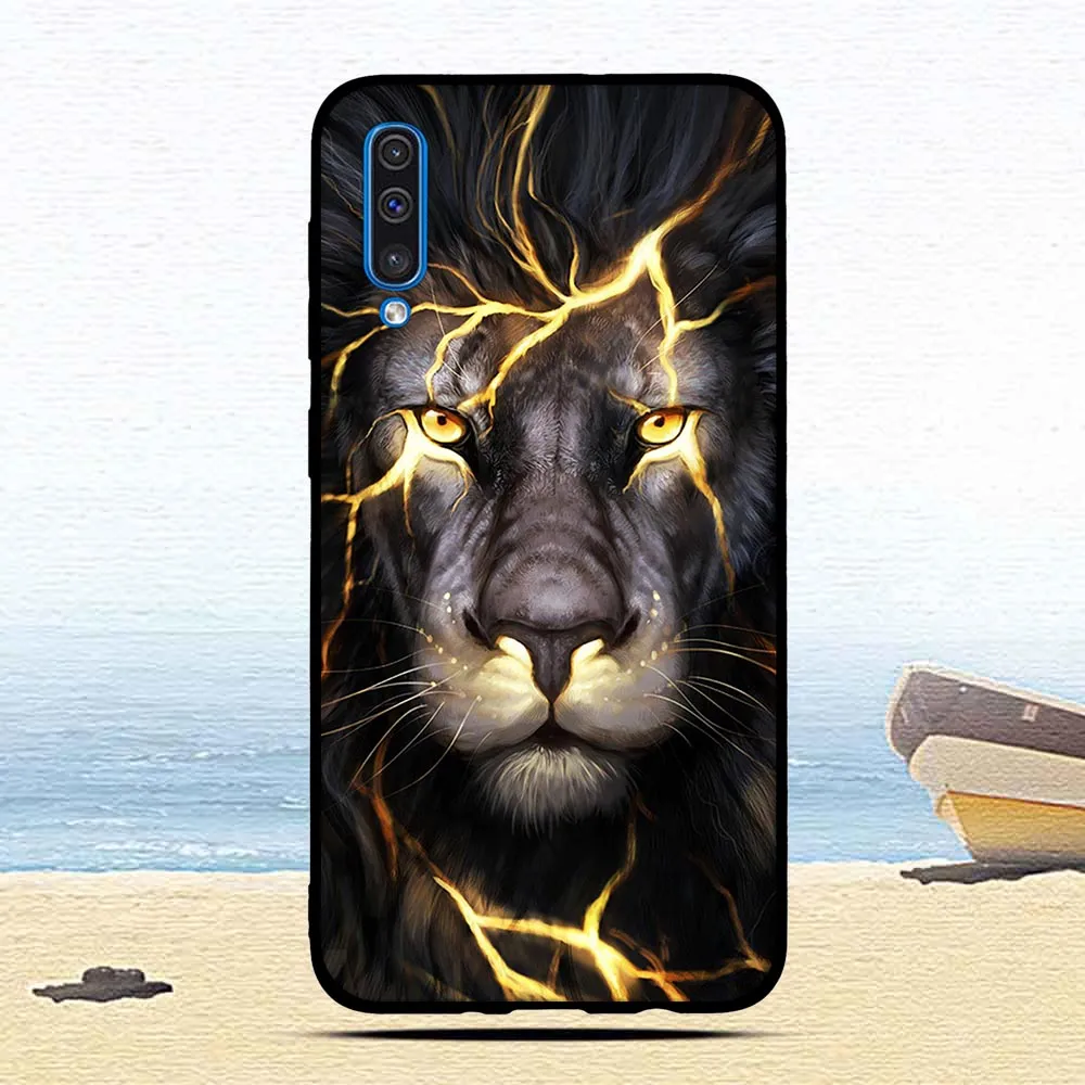 For Samsung Galaxy A50 Case Cartoon Animal Fashion Protective cover Luxury TPU Slicone cases mobile phone shells fundas coque