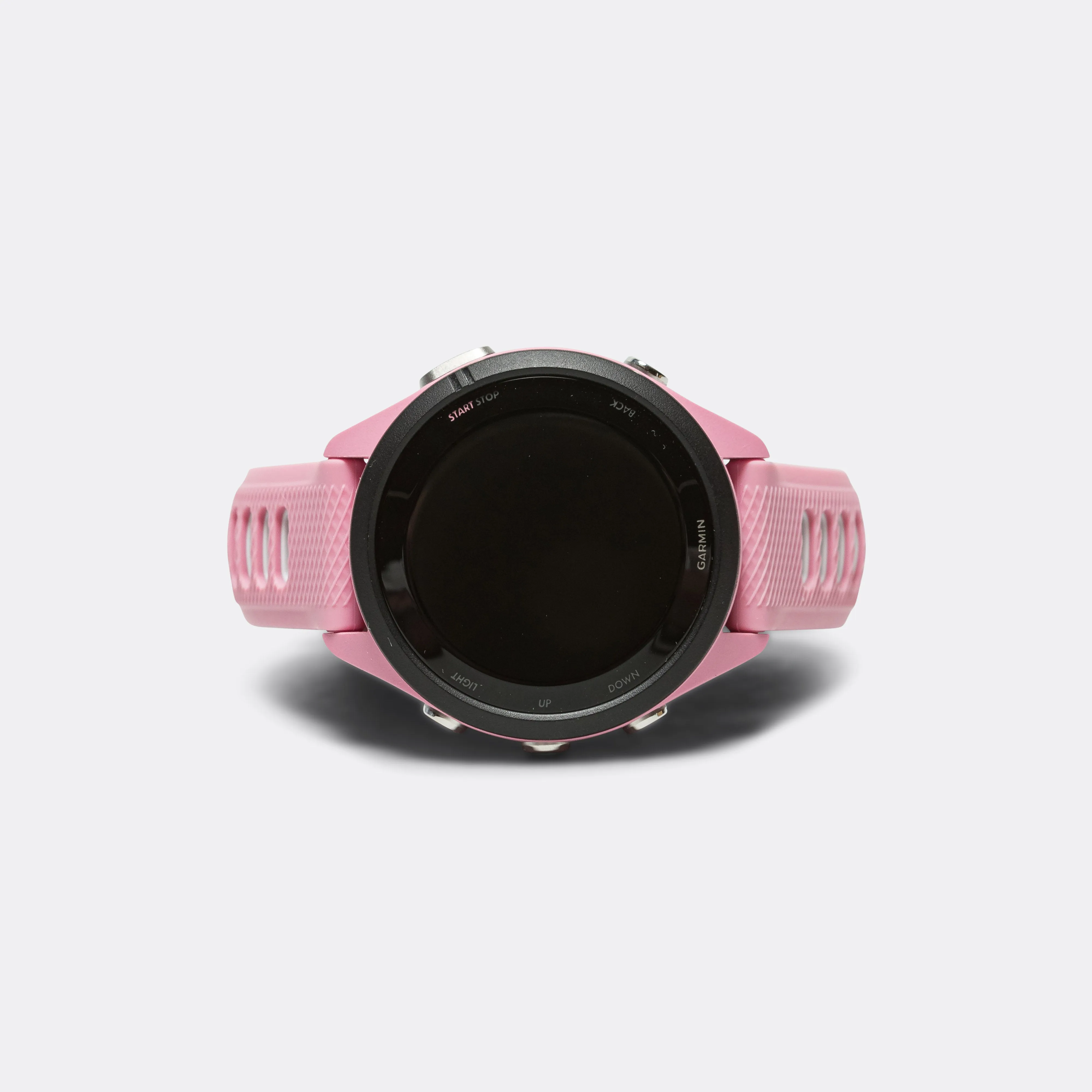 Forerunner® 265S - Black Bezel w/Light Pink Case & Light Pink/Powder Grey Silicone Band