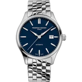 Frederique Constant 40mm Automatic Stainless Steel Watch