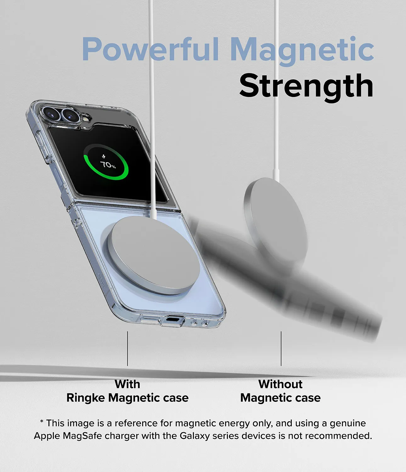 Galaxy Z Flip 6 Case | Fusion Magnetic - Clear