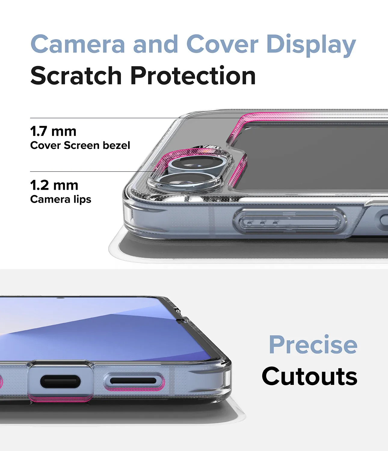 Galaxy Z Flip 6 Case | Fusion Magnetic - Clear