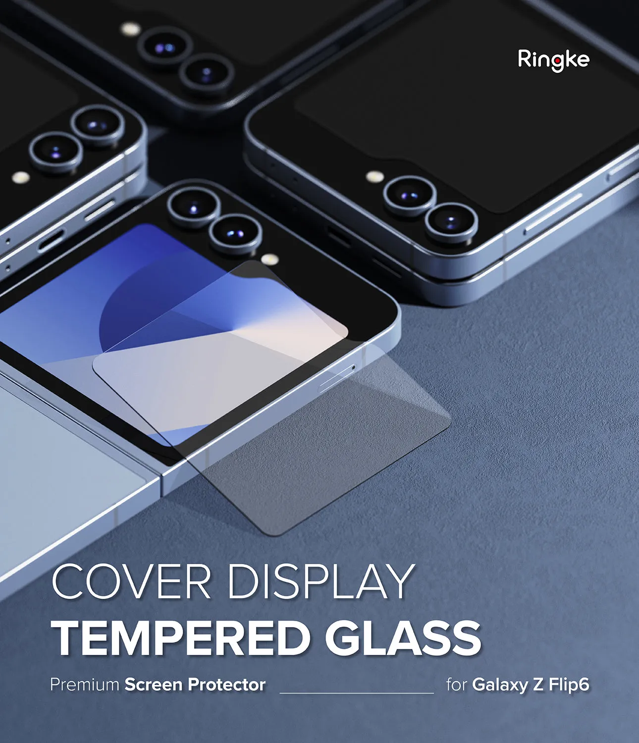 Galaxy Z Flip 6 Screen Protector | Cover Display Glass (2 Pack)