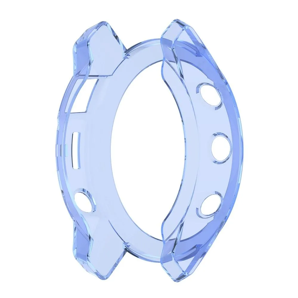 Garmin Fenix 7X / 7X Solar transparent cover - Transparent Blue