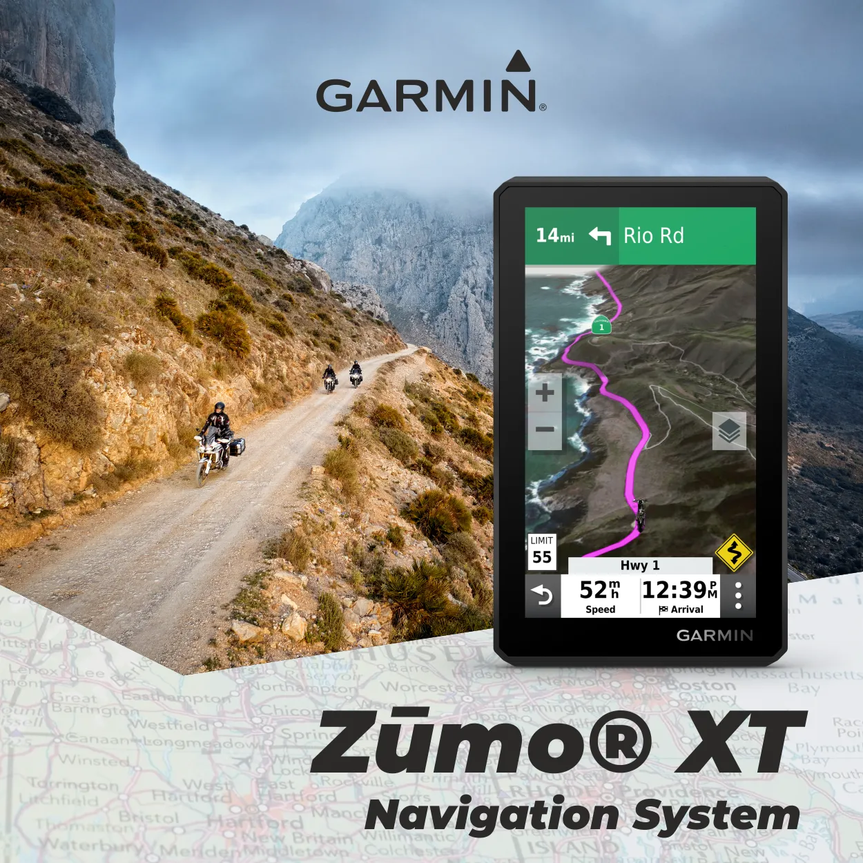 Garmin Zumo XT Motorcycle GPS Navigation Device