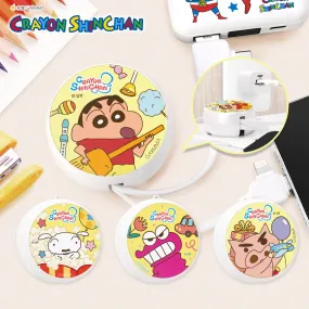 GARMMA Crayon Shin-chan PD Fast Charge Lightning Type-C Extracted Extension Cable