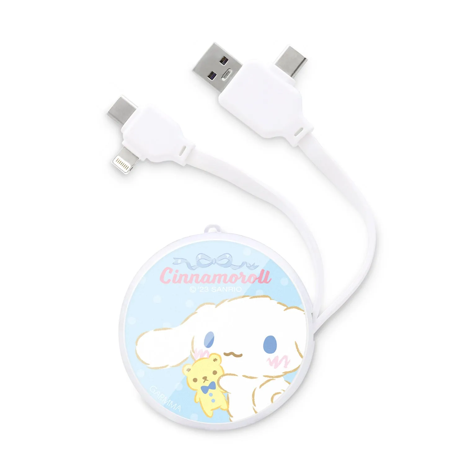 GARMMA Sanrio Characters PD Fast Charge Lightning Type-C Extracted Extension Cable