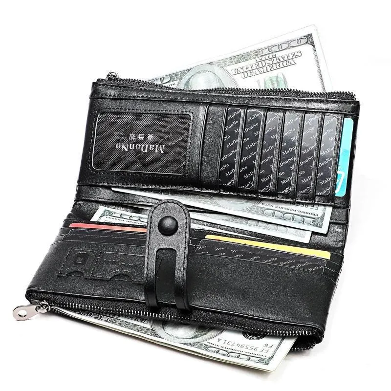 Genuine leather wallet - stylish and durable