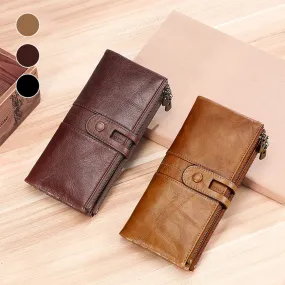 Genuine leather wallet - stylish and durable