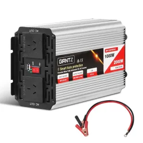 Giantz 1000W Puresine Wave DC-AC Power Inverter