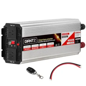 Giantz 2000W Puresine Wave DC-AC Power Inverter