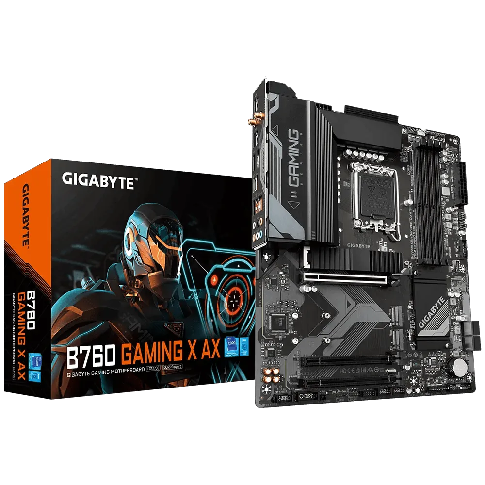 Gigabyte B760 Gaming X AX DDR5 LGA 1700 ATX Motherboard