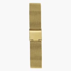 Gold Mesh Strap - Gold - 36mm