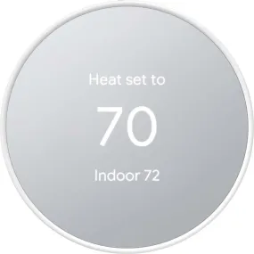 Google Nest Programmable Smart Wi-Fi Thermostat - White