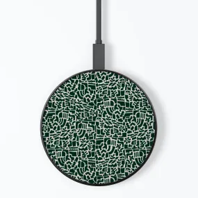 Green Maze Wireless Charger