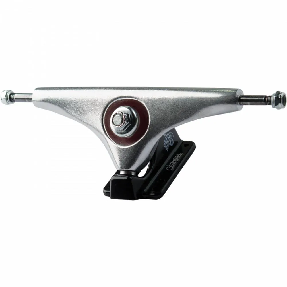 Gullwing Charger 9.0" Silver/Black Longboard Truck | Set of 2