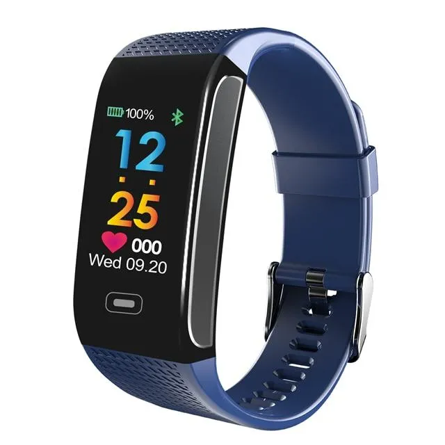 Heart Rate Smart watch Monitor IP67 Wrist Watch Fitness Bracelet Tracker Pedometer For iPhone Androids