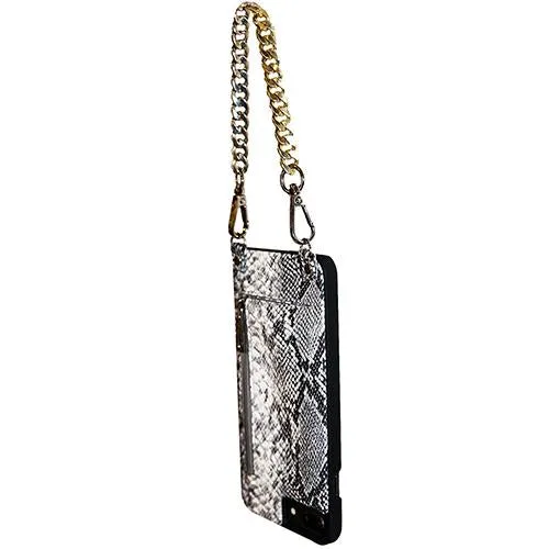 Hera Cases Madison Wristlet in Silver Gold