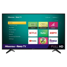 Hisense 40" Class 1080P FHD LED Roku Smart TV ( 40H4030F1 )