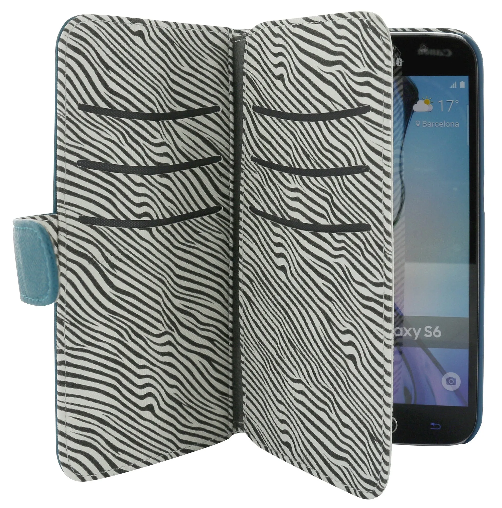 Holdit Wallet Case Extended for Galaxy S6 (6 Card Pockets)