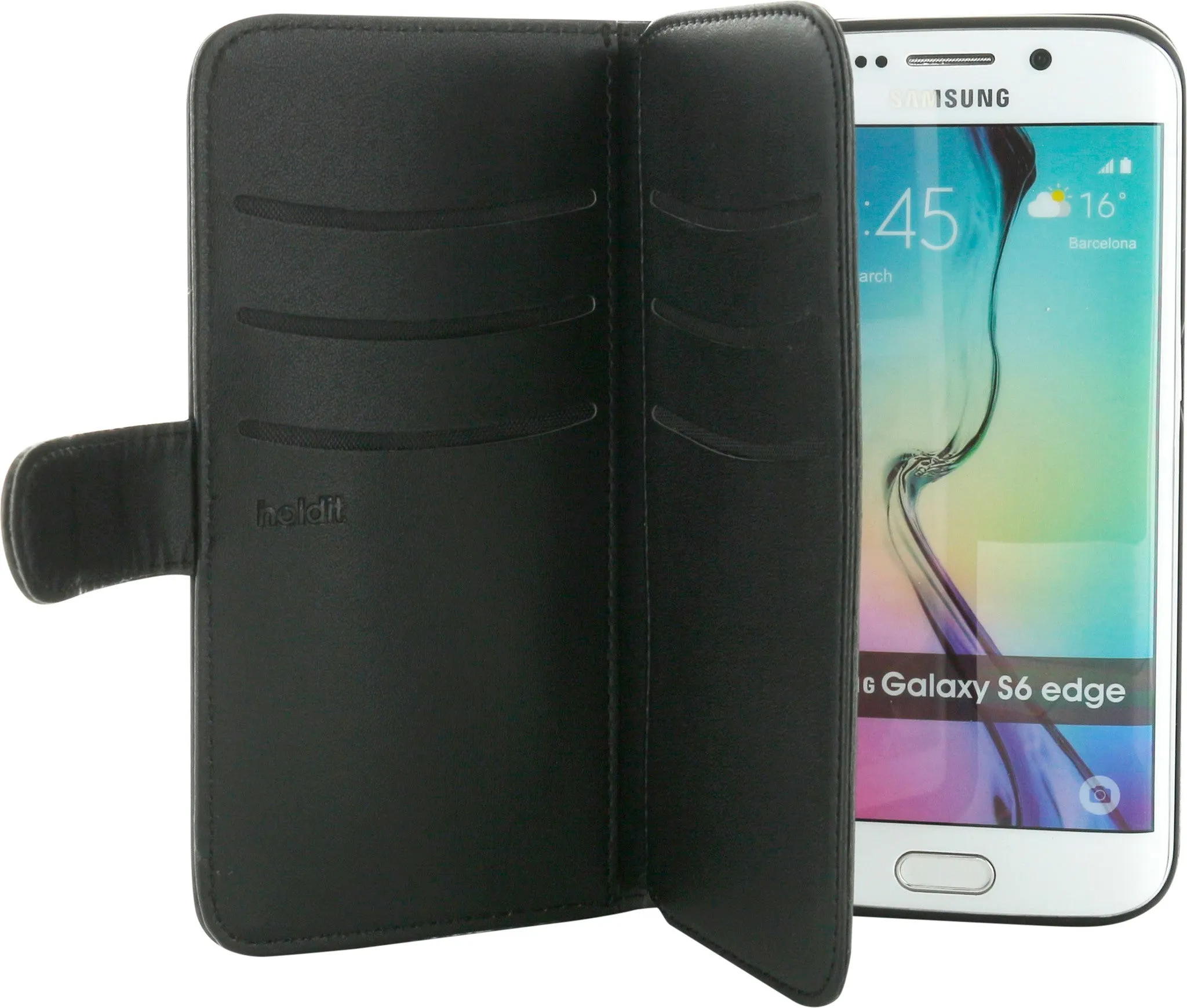 Holdit Wallet Case Extended for Galaxy S6 Edge (6 Card Pockets)