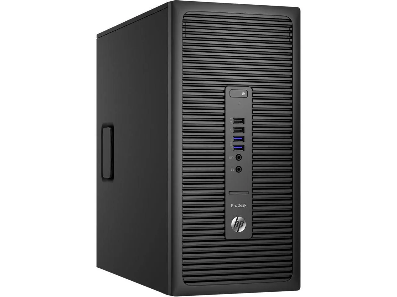 HP EliteDesk 800 G2 - Tower - Core i5 3.2 GHz - RAM 8 GB - SSD 500 GB - DVD - HD Graphics - GigE - WLAN: Wi-Fi - Win 10 Pro 64-bit - monitor: LED 24" - black - refurbished