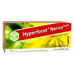 HYPERFORAT Nervohom solution for injection 5X2 ml nervous system disorders