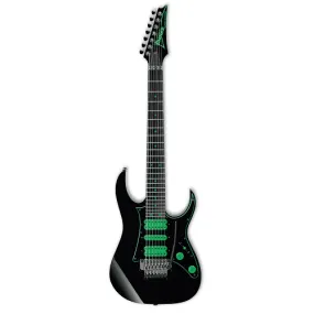 Ibanez UV70PBK Steve Vai Signature 7 String Electric Guitar (Black)