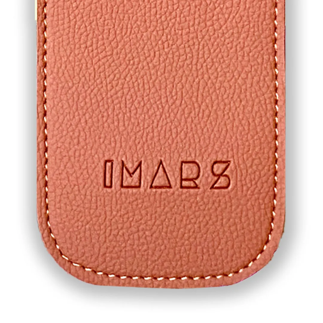 IMARS Vegan Leather Spectacle Case, Chic Protection for Your Eyesight.