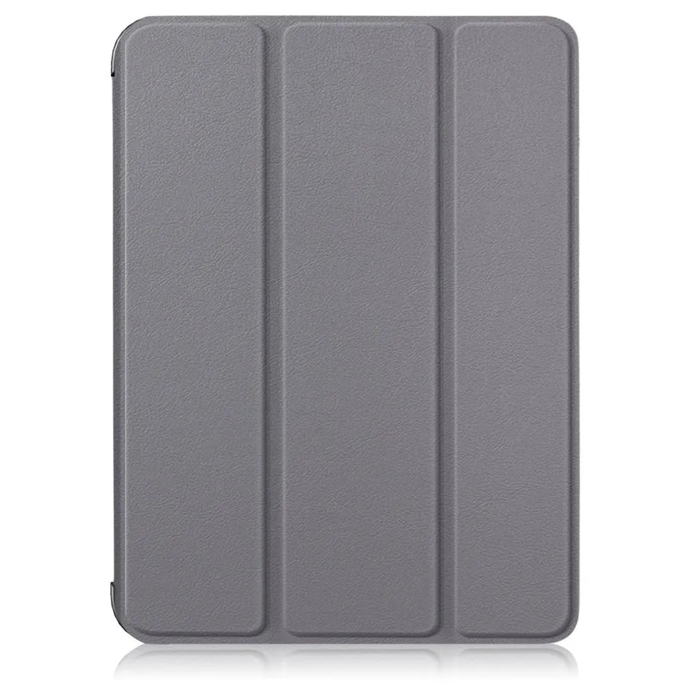 iPad Mini 6 (2021) slim tri-fold PU leather flip case with pen slot - Grey