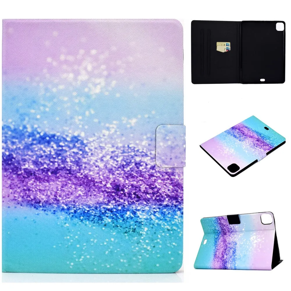 iPad Pro 11 (2021) / Air (2020) beautiful pattern leather flip case - Glittery Powder