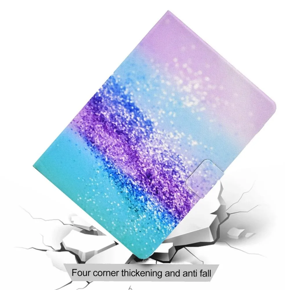 iPad Pro 11 (2021) / Air (2020) beautiful pattern leather flip case - Glittery Powder