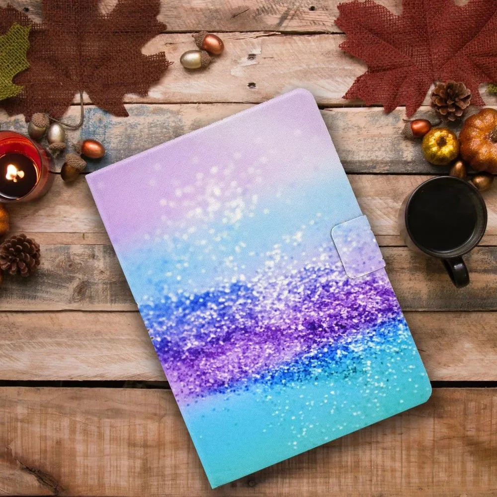 iPad Pro 11 (2021) / Air (2020) beautiful pattern leather flip case - Glittery Powder