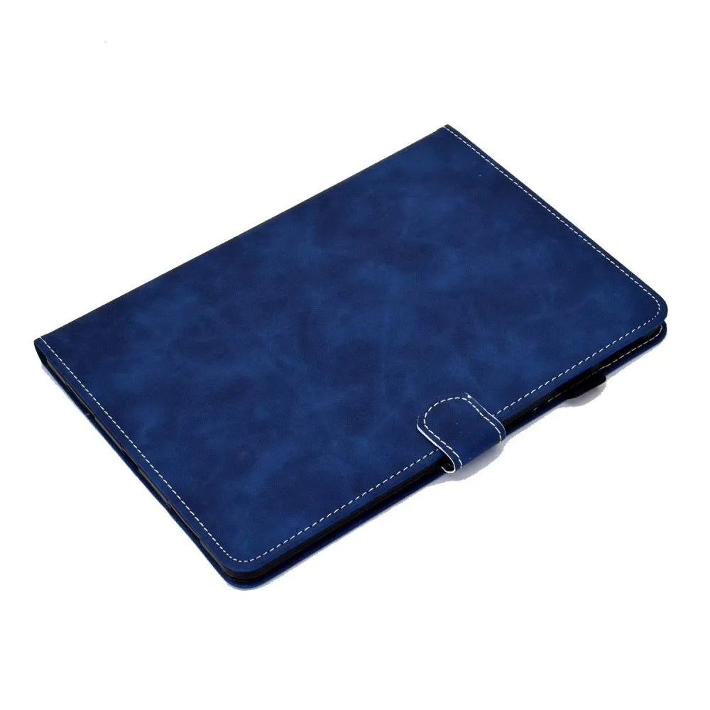 iPad Pro 11 (2021) / Air (2020) simple leather flip case - Blue