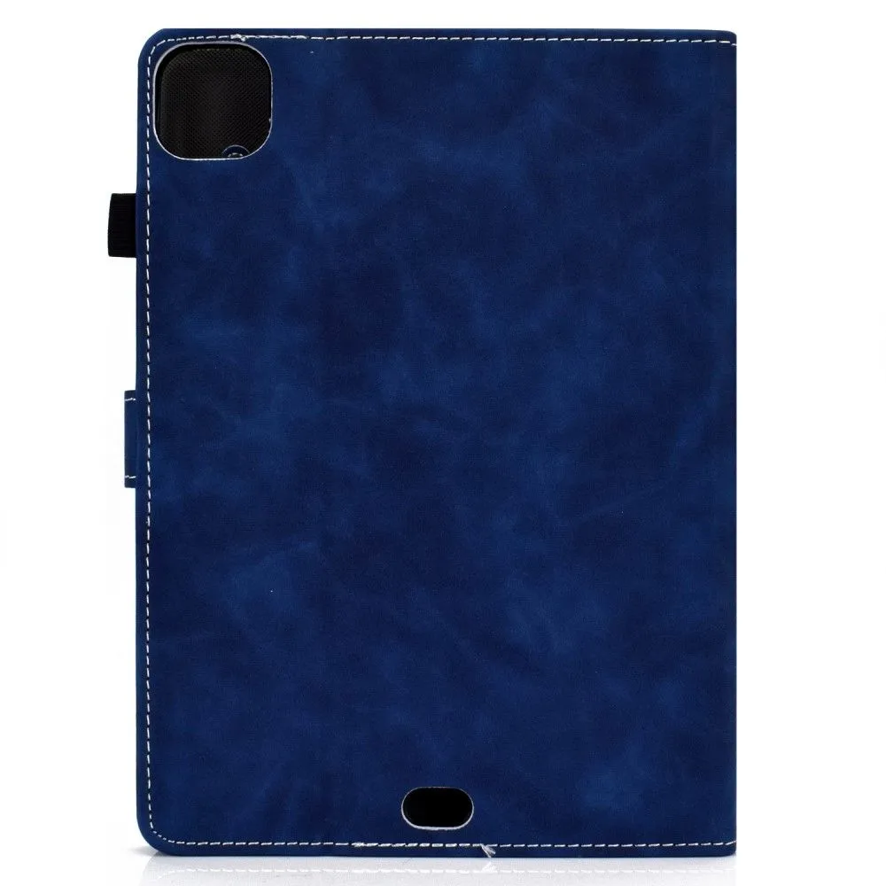 iPad Pro 11 (2021) / Air (2020) simple leather flip case - Blue