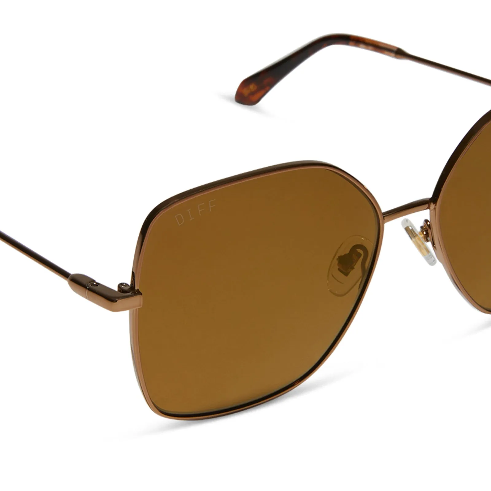 IRIS - COPPER METAL   BROWN GOLD FLASH   POLARIZED SUNGLASSES