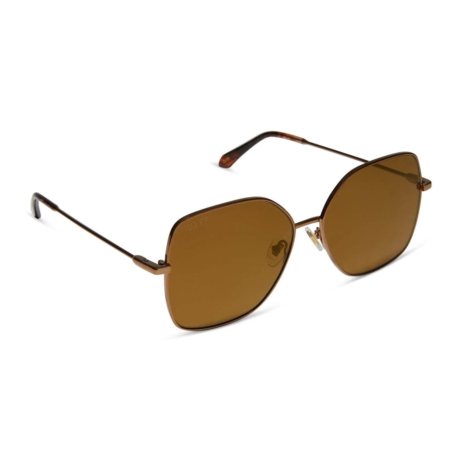 IRIS - COPPER METAL   BROWN GOLD FLASH   POLARIZED SUNGLASSES