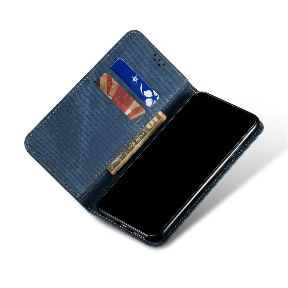 Jeans Motorola Moto G50 5G Flip case - Blue