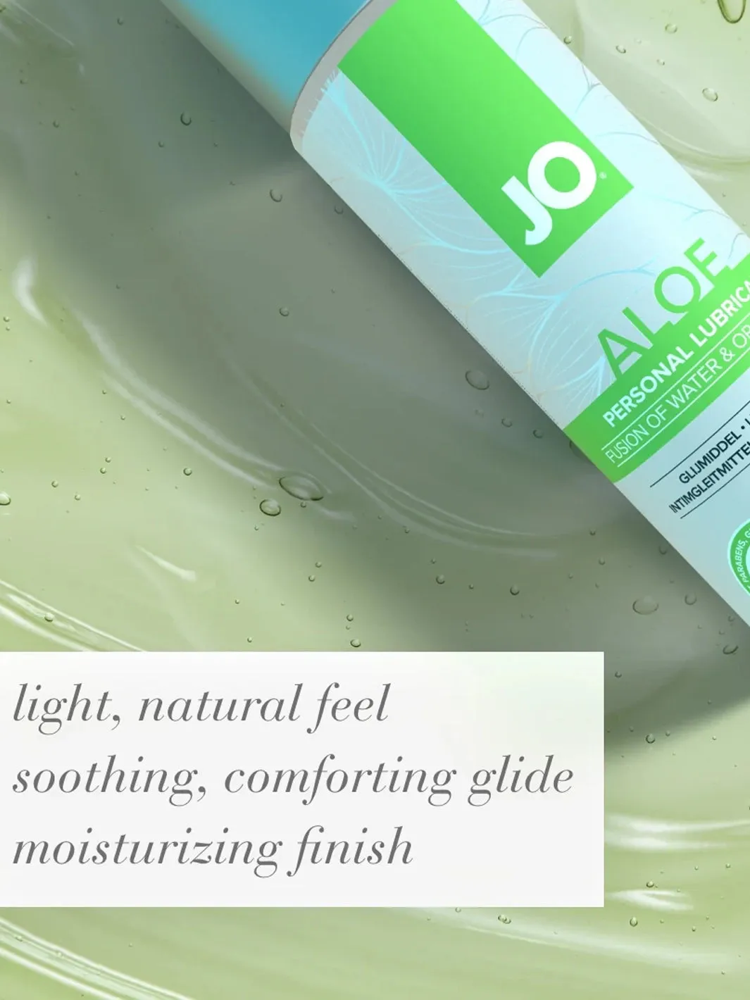 JO Aloe pH balanced Hyaluronic Water-Based Lubricant