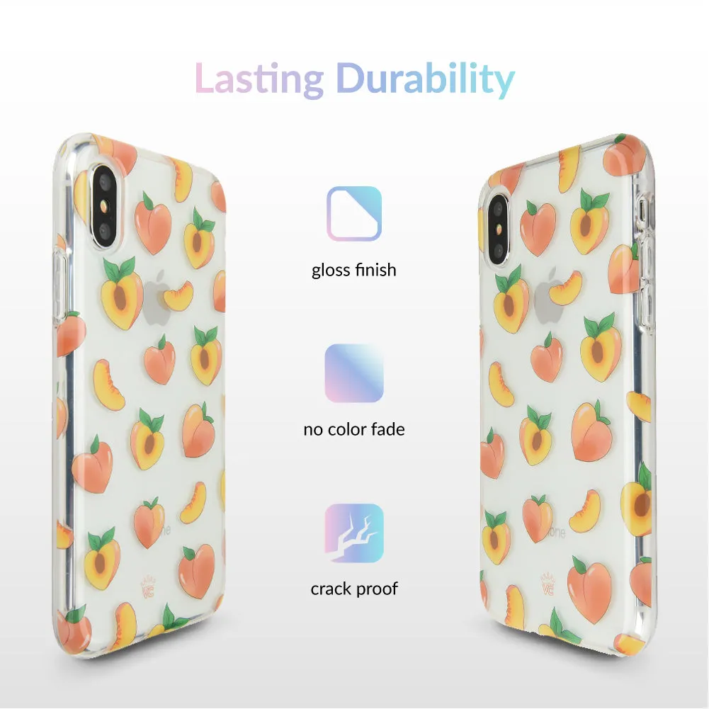 Just Peachy iPhone Clear Case