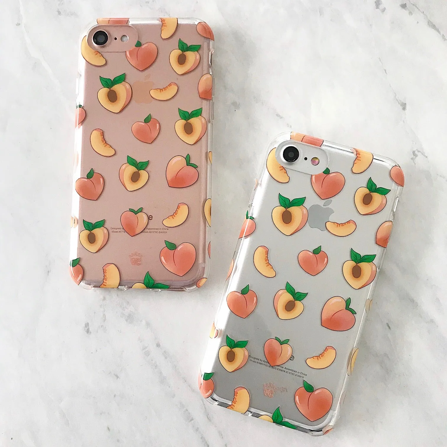 Just Peachy iPhone Clear Case