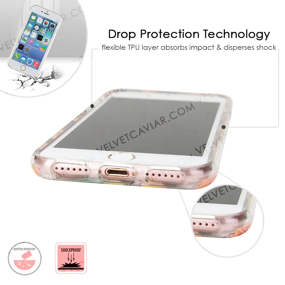 Just Peachy iPhone Clear Case