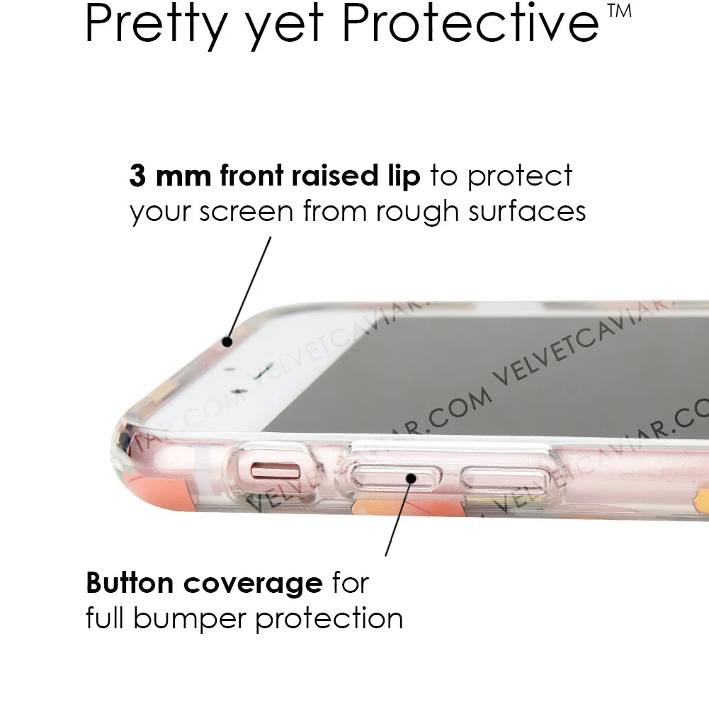 Just Peachy iPhone Clear Case