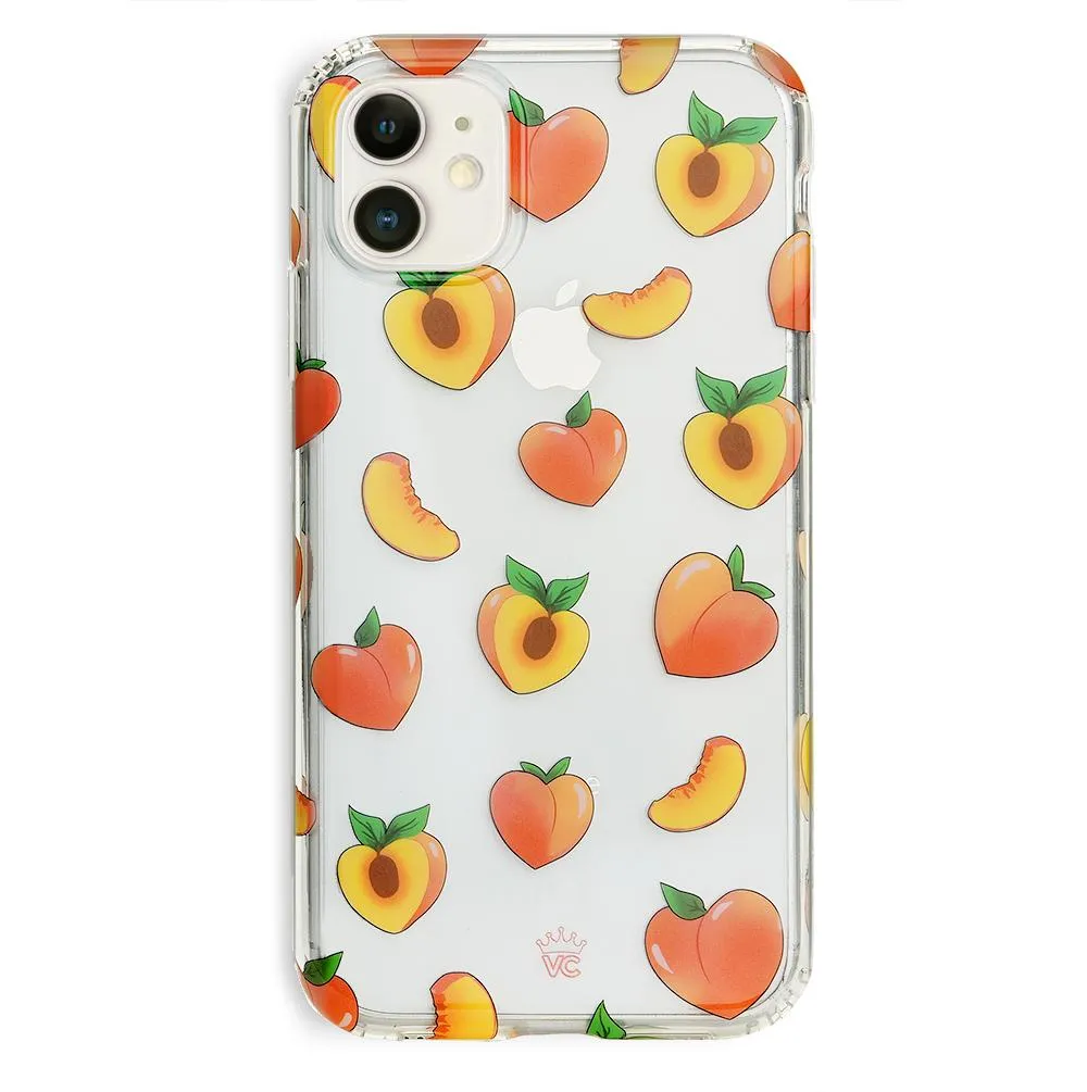 Just Peachy iPhone Clear Case