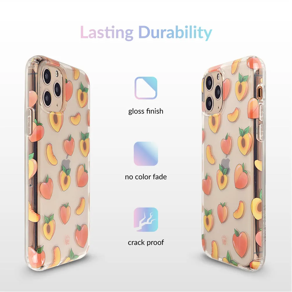 Just Peachy iPhone Clear Case