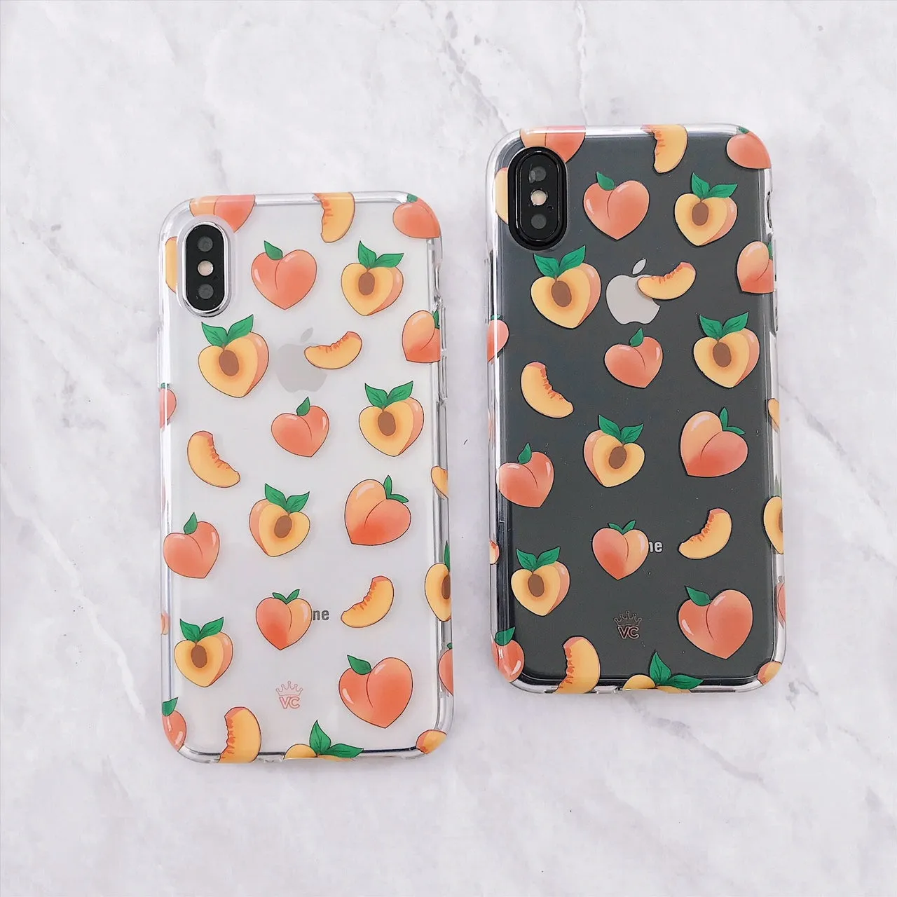 Just Peachy iPhone Clear Case