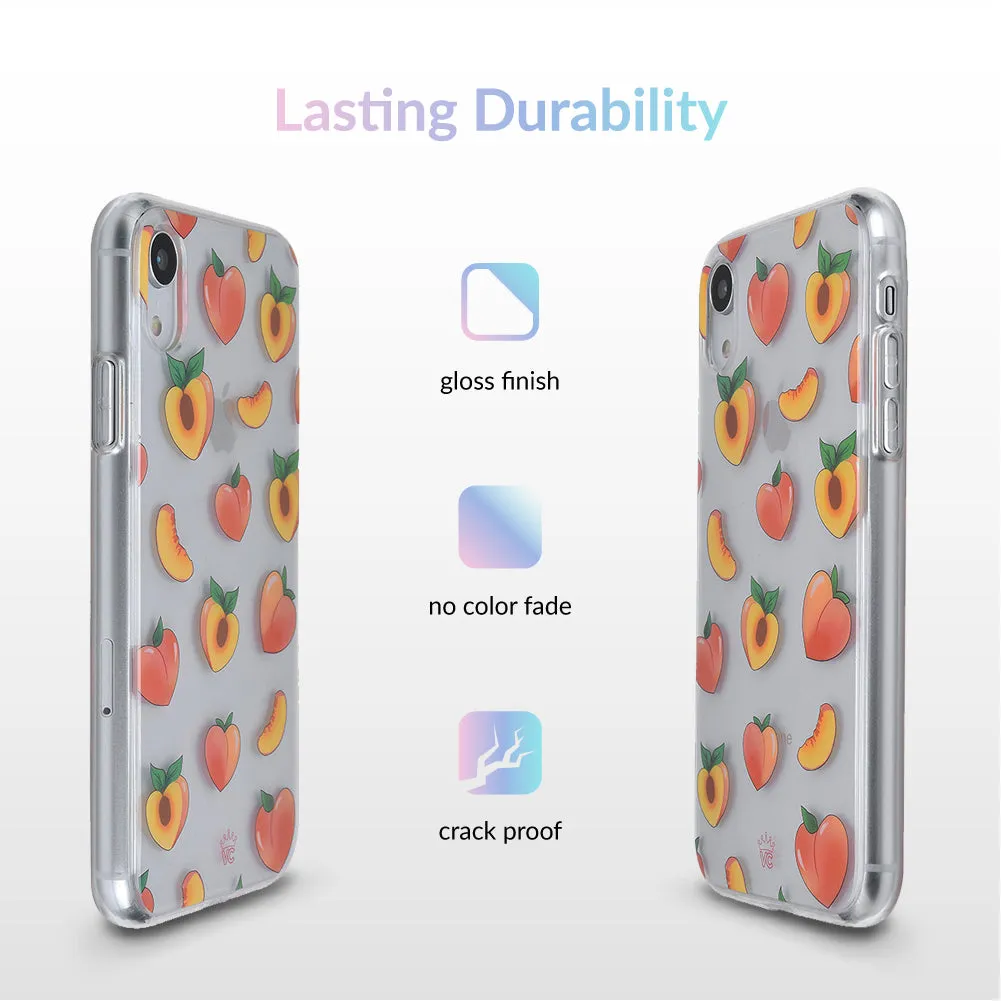 Just Peachy iPhone Clear Case