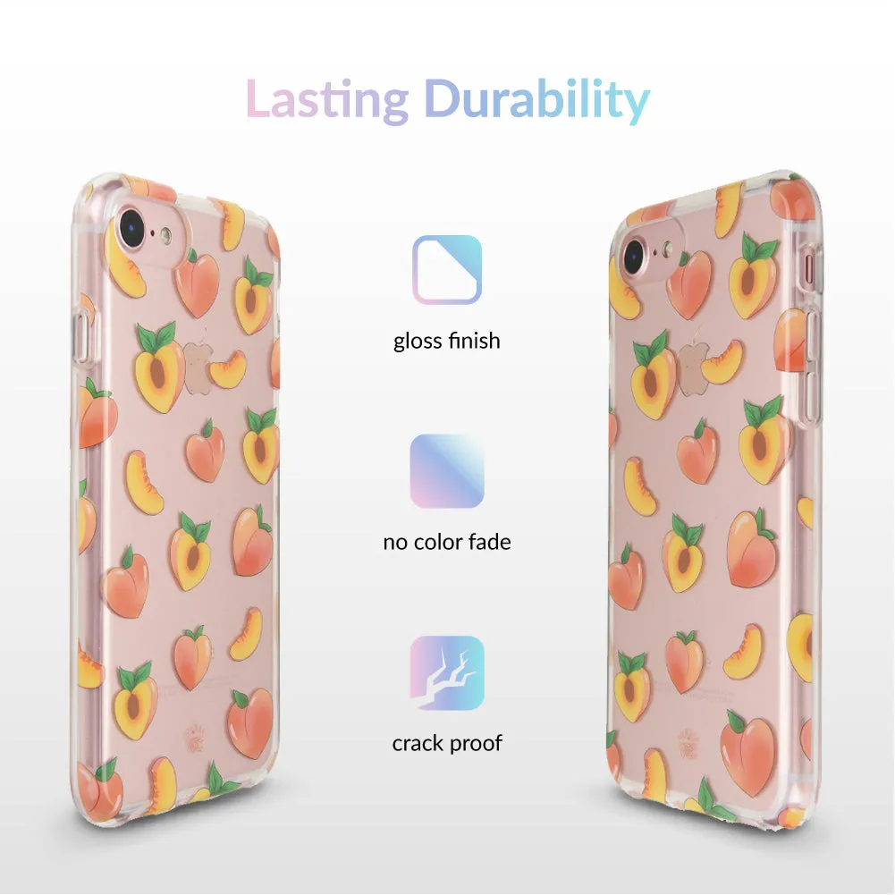 Just Peachy iPhone Clear Case