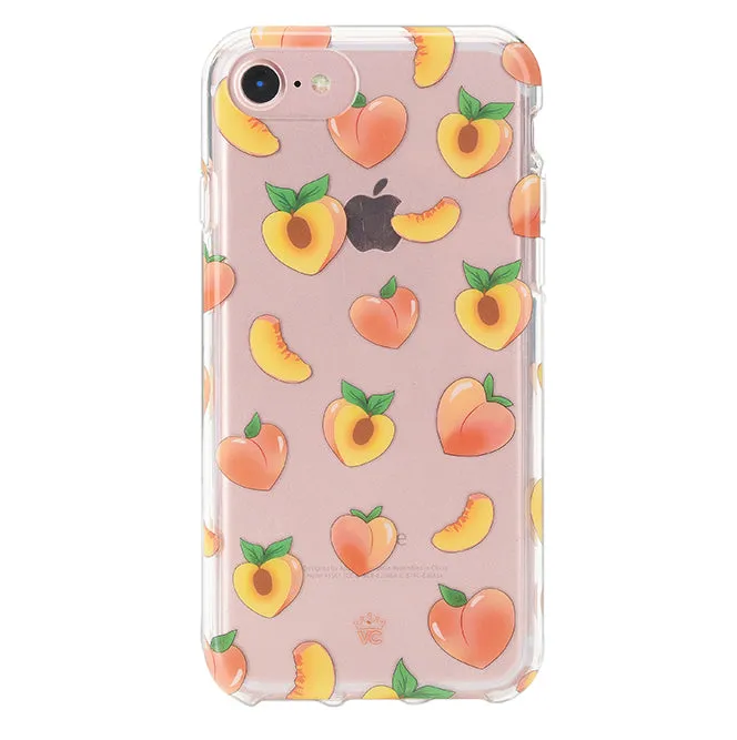 Just Peachy iPhone Clear Case